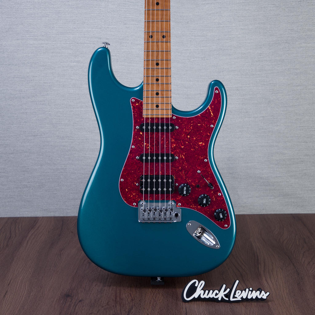 Suhr Limited Edition Classic S Antique Metallic Electric Guitar - Ocean Turquoise Metallic - #78113 - MusicMarket