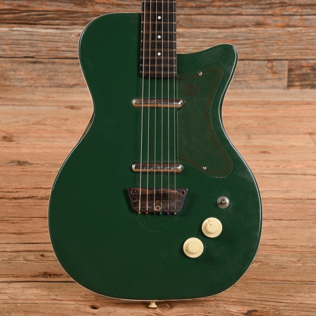 Danelectro U-2 Green Refin 1950s