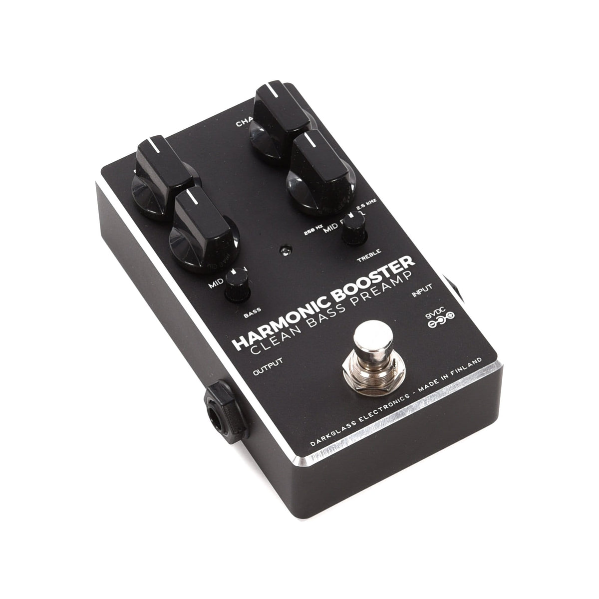 Darkglass Harmonic Booster Bass Preamp Pedal - Angle 2 | MUSICTONER