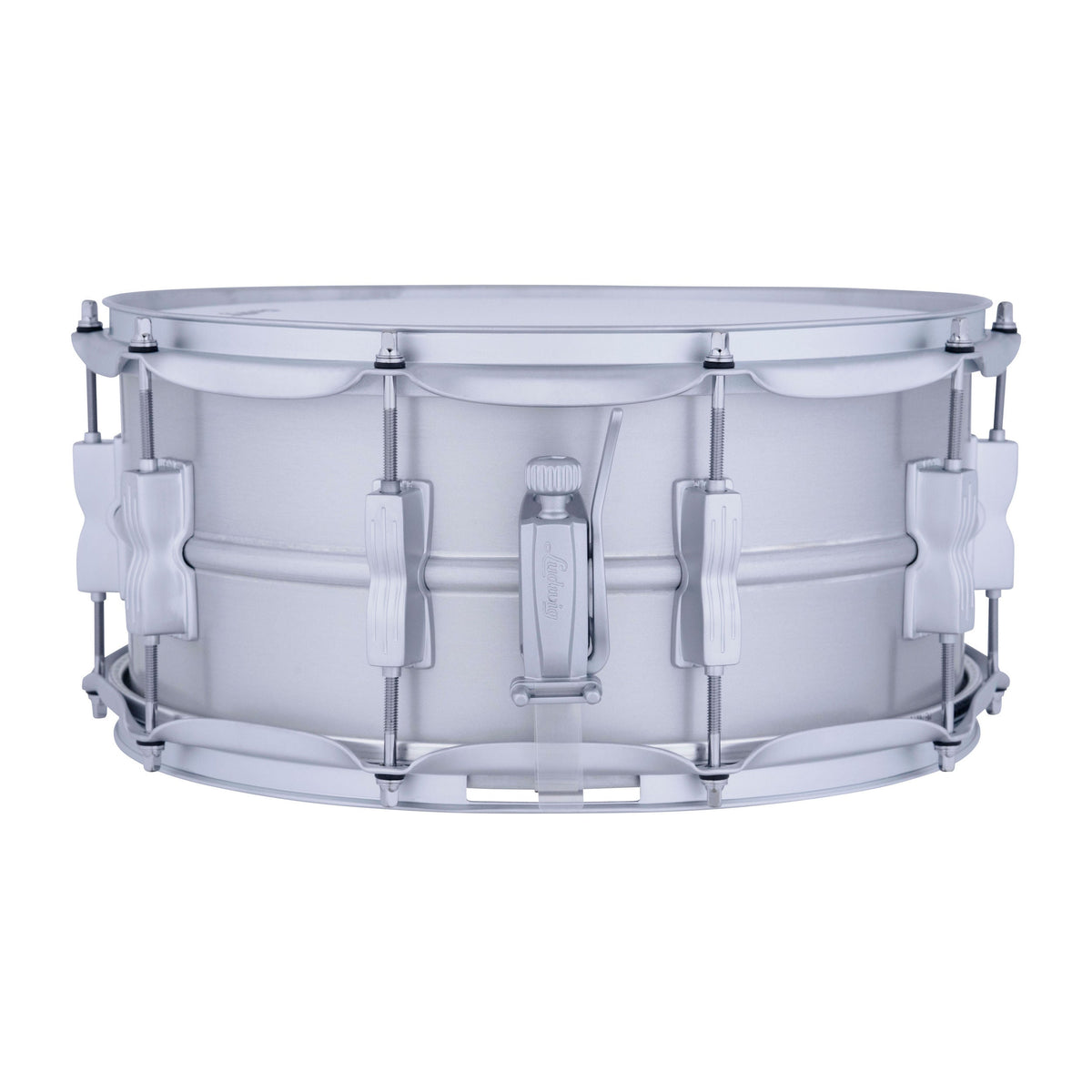 Ludwig 6.5 x 14-Inch Limited Edition Satin Chrome Acrolite Snare Drum - View 2 | MusicMarket