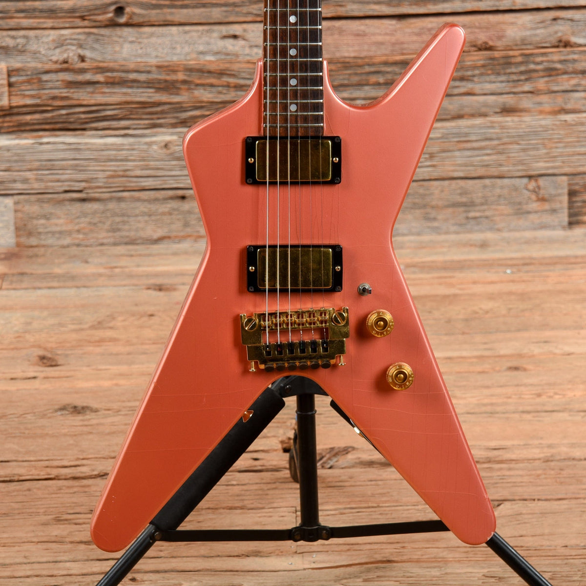 Dean Guitars Baby ML Pearlescent Pink 1982