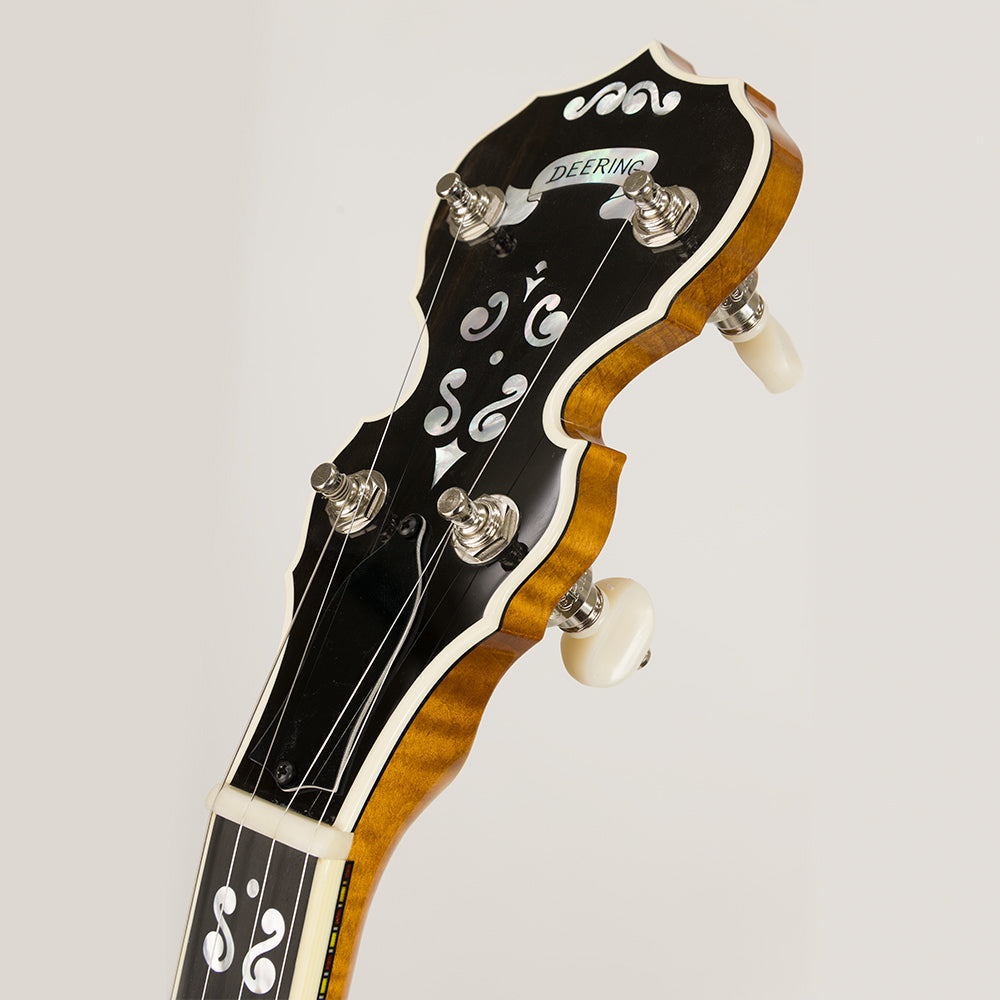 Deering Calico 5 String Banjo - View 13 | MusicMarket