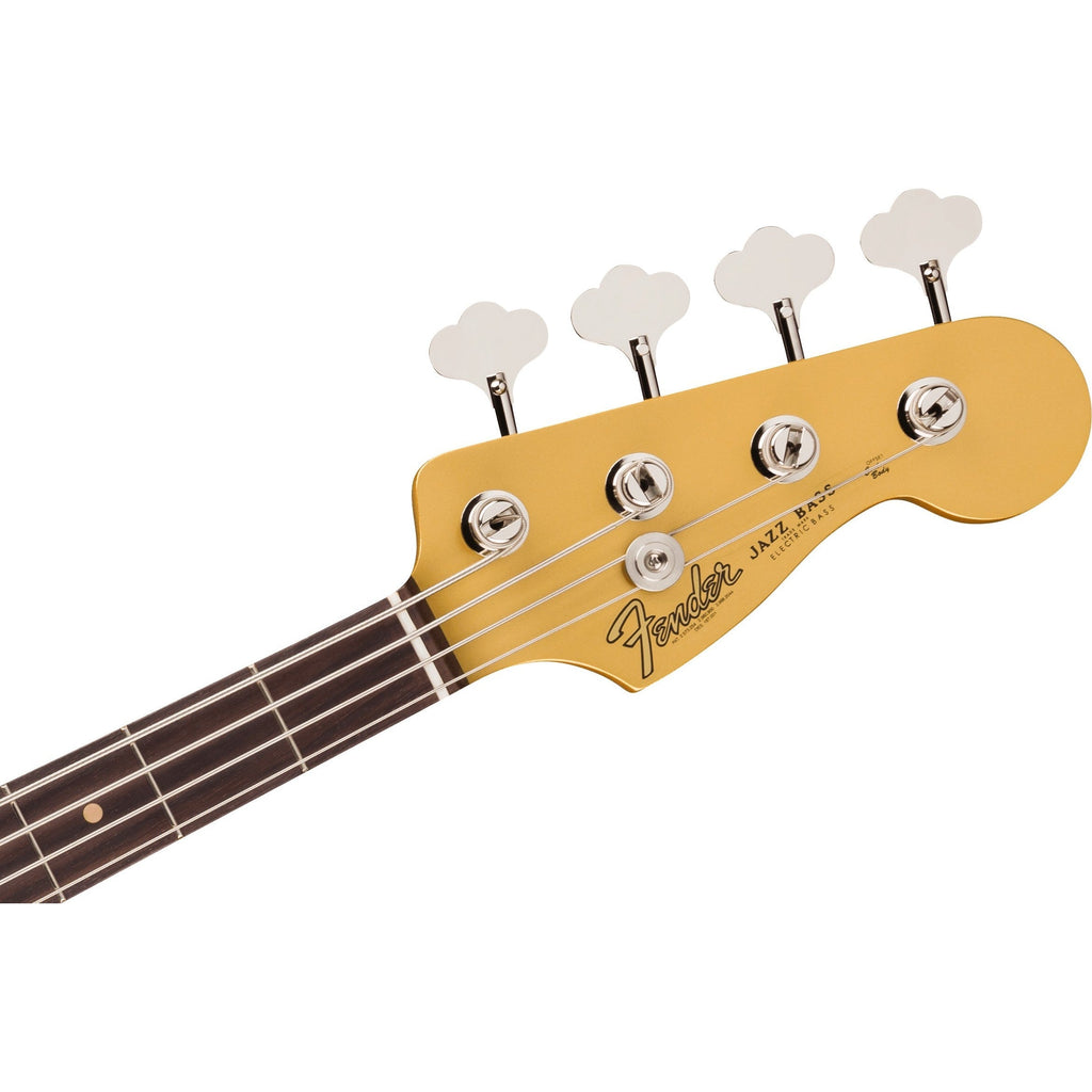 Fender Vintera III Early '60s Jazz Electric Bass Guitar, Rosewood Fingerboard - Aztec Gold - View 5 | MusicMarket