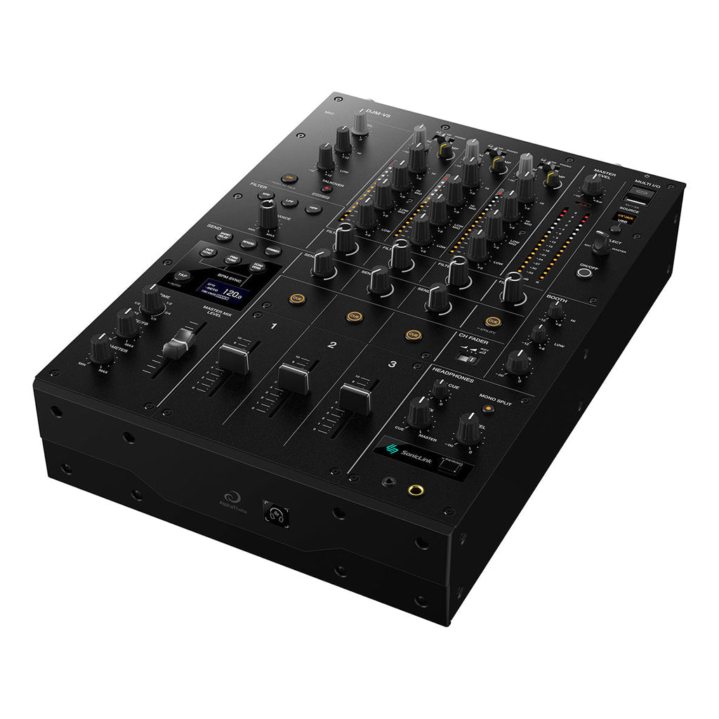 AlphaTheta DJM-V5 Compact 3-Channel DJ Mixer - View 4 | MusicMarket