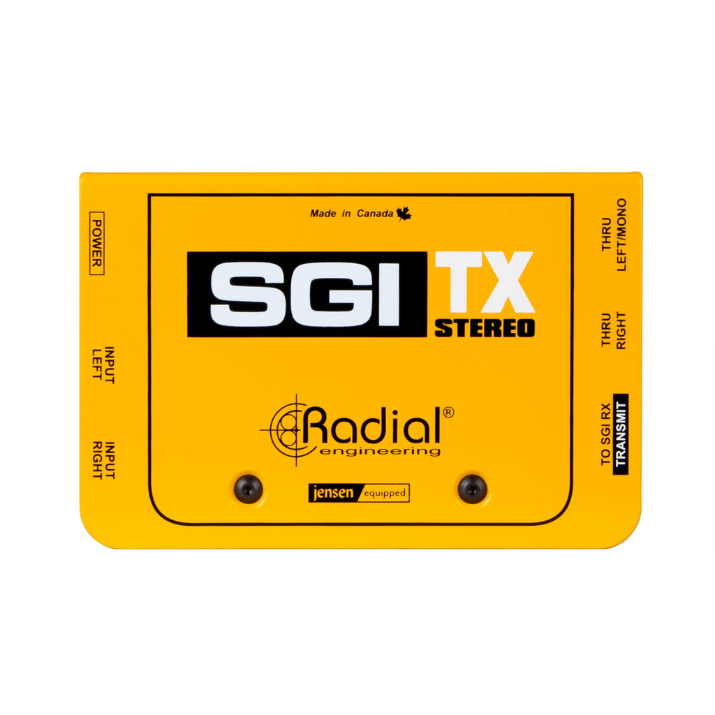 Radial SGI-TX Stereo Instrument Line Driver Transmitter for Guitar and Bass - View 2 | MusicMarket