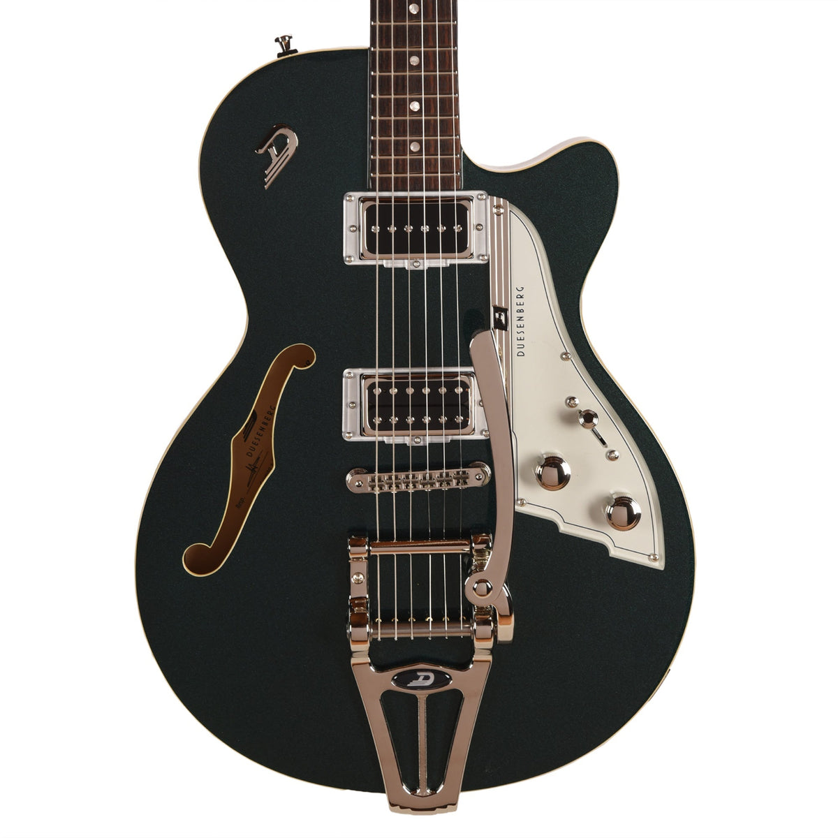 Duesenberg Starplayer CBR Catalina Green - Angle 2 | MUSICTONER