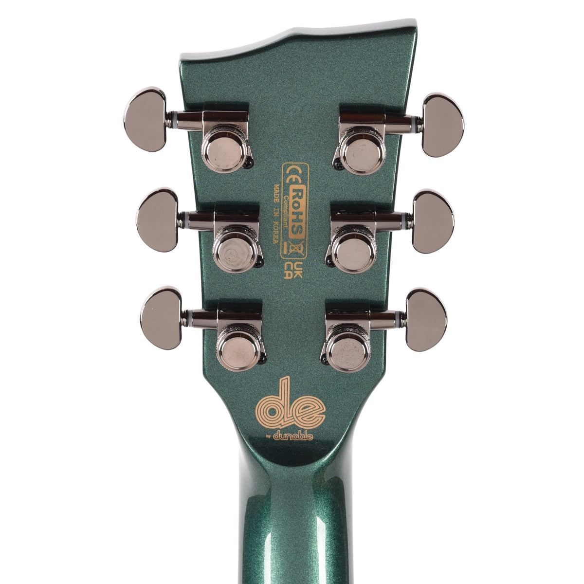 Dunable Minotaur DE Dark Metalllic Green Gloss - Angle 7 | MUSICTONER