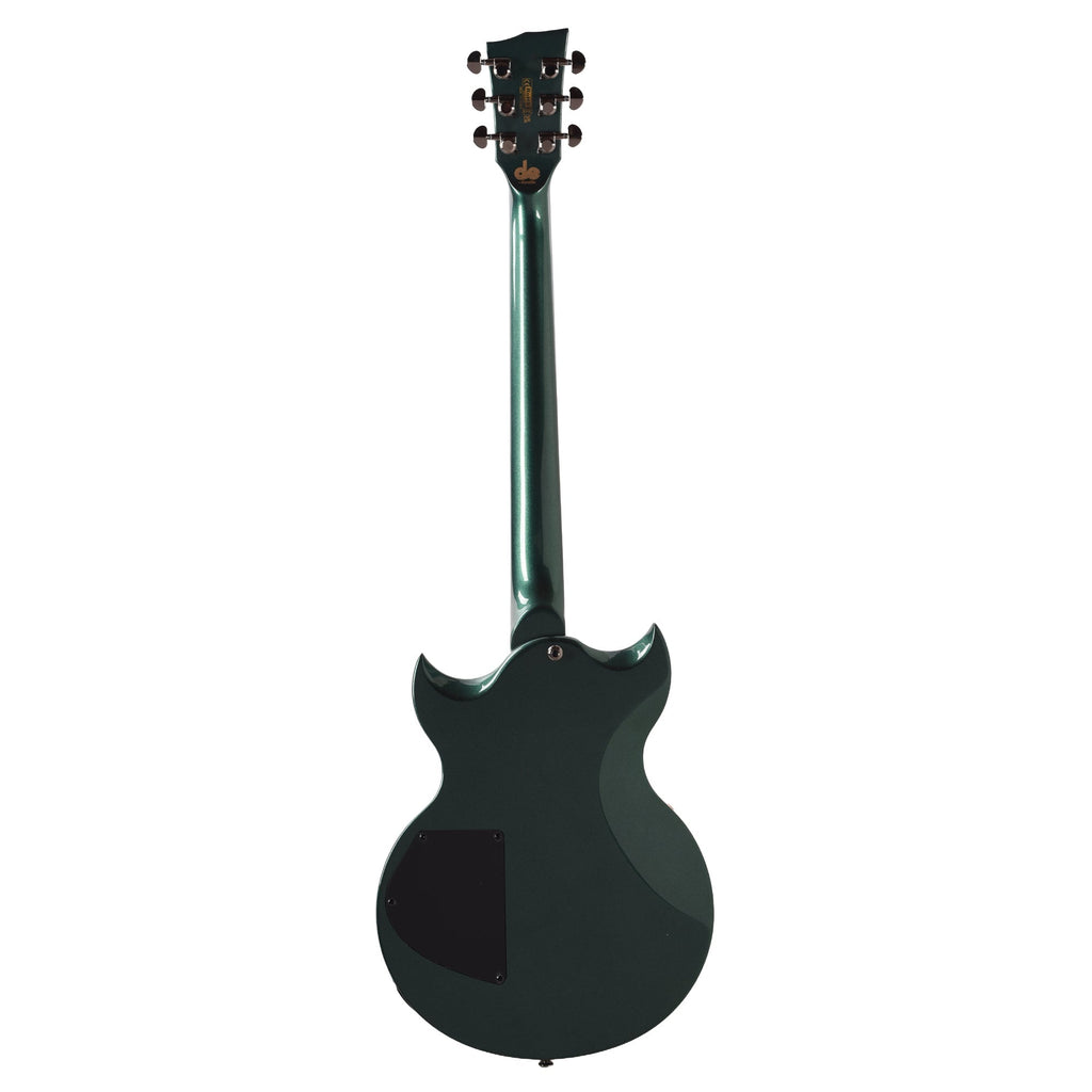 Dunable Minotaur DE Dark Metalllic Green Gloss - Angle 5 | MUSICTONER