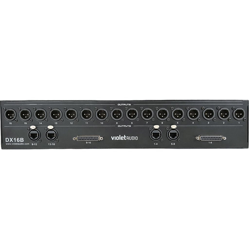 Violet Audio DX16B 16 Channel 4 way Passive Audio Splitter - View 2 | MusicMarket