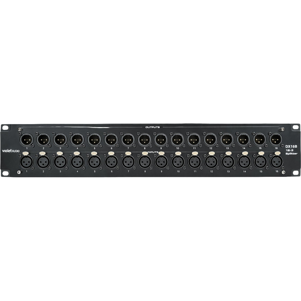 Violet Audio DX16B 16 Channel 4 way Passive Audio Splitter - MusicMarket