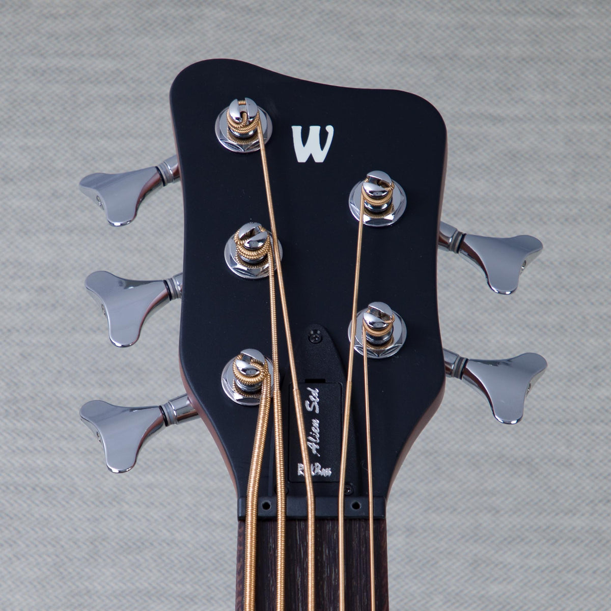 Warwick RockBass Alien Standard 5-String Acoustic Electric Bass Guitar - Natural Transparent Satin - #WAC C