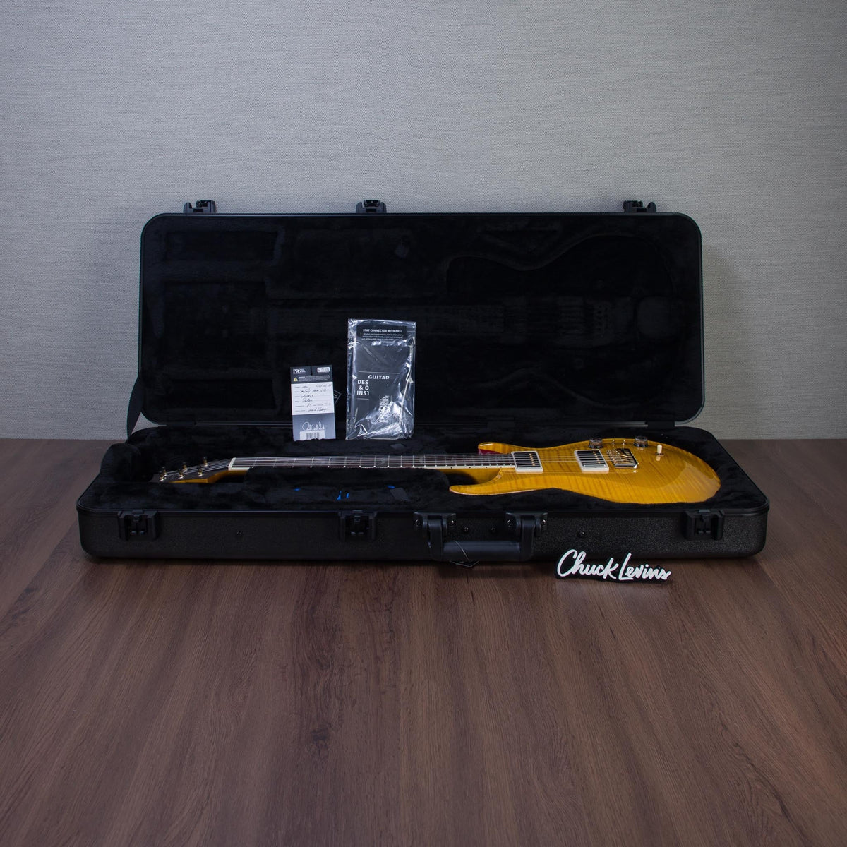 PRS Wood Library McCarty Tremolo With 408 Switching Electric Guitar - Vintage Yellow - #260430473 - View 10 |