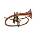 Taylor Phat Boy Bb Flugelhorn - Brushed Copper Bell, Raw Brass - Demo - MusicMarket