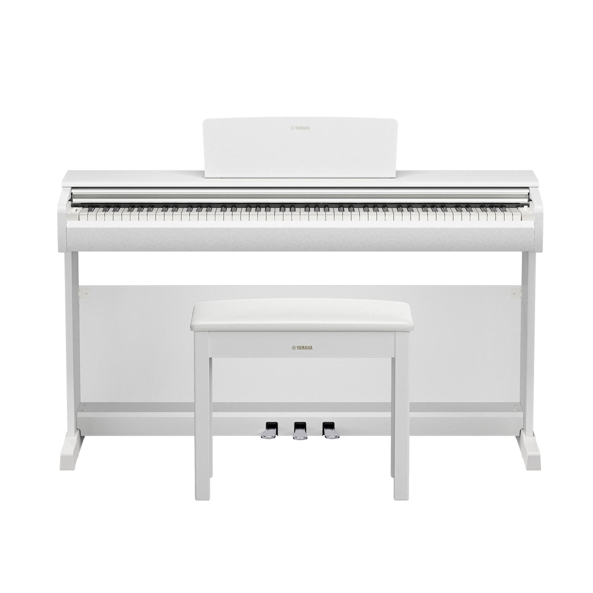 Yamaha Arius YDP146W 88-Key Weighted Digital Piano - White - MusicMarket