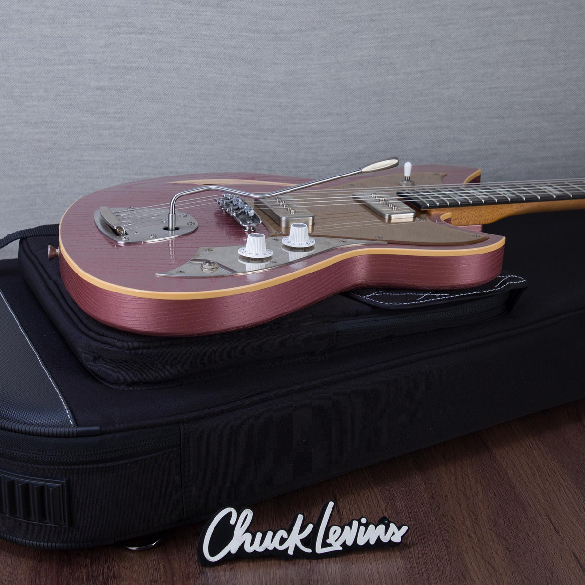 Novo Guitars Miris J Semi-Hollowbody Electric Guitar - Burgundy Mist - #26186 - View 9 | MusicMarket