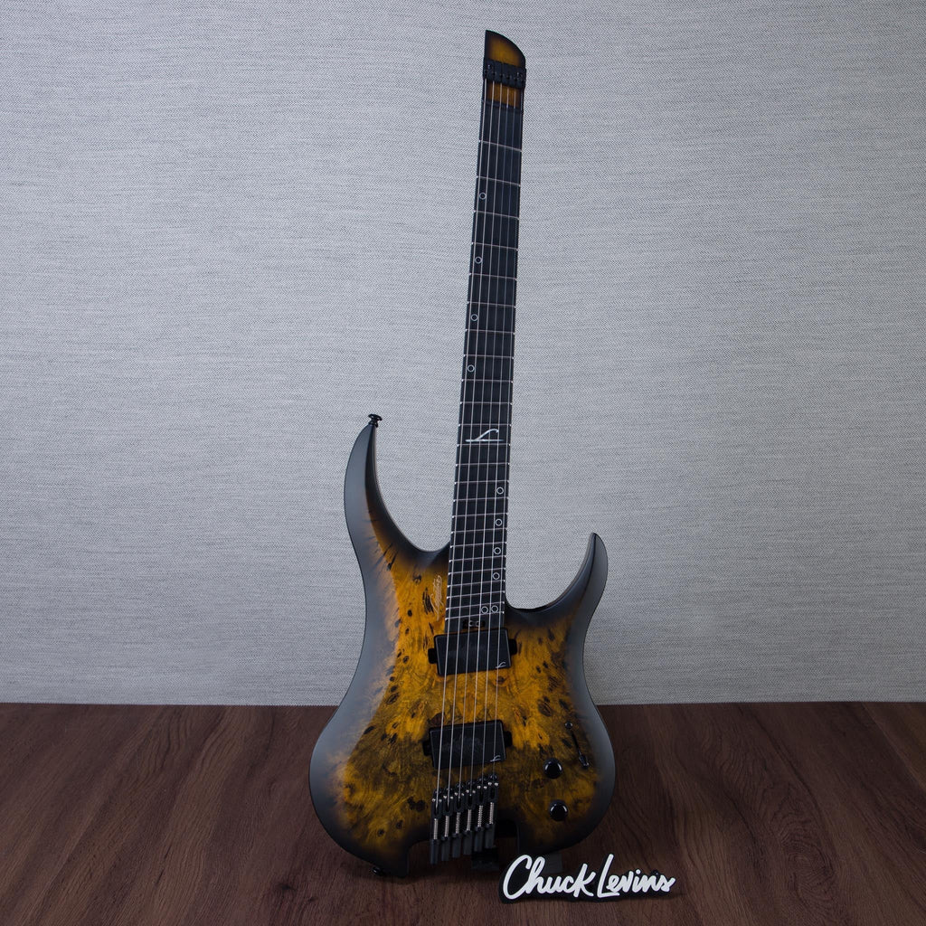 Legator G6FSS Ghost Multiscale Electric Guitar - Satin Death Valley - View 2 | MusicMarket