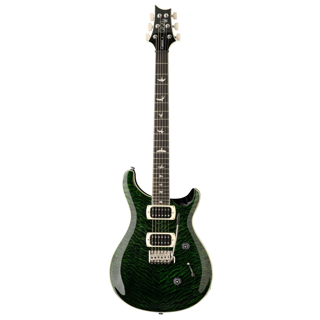PRS SE Custom 24 Quilt Electric Guitar - Teal Black - MusicMarket