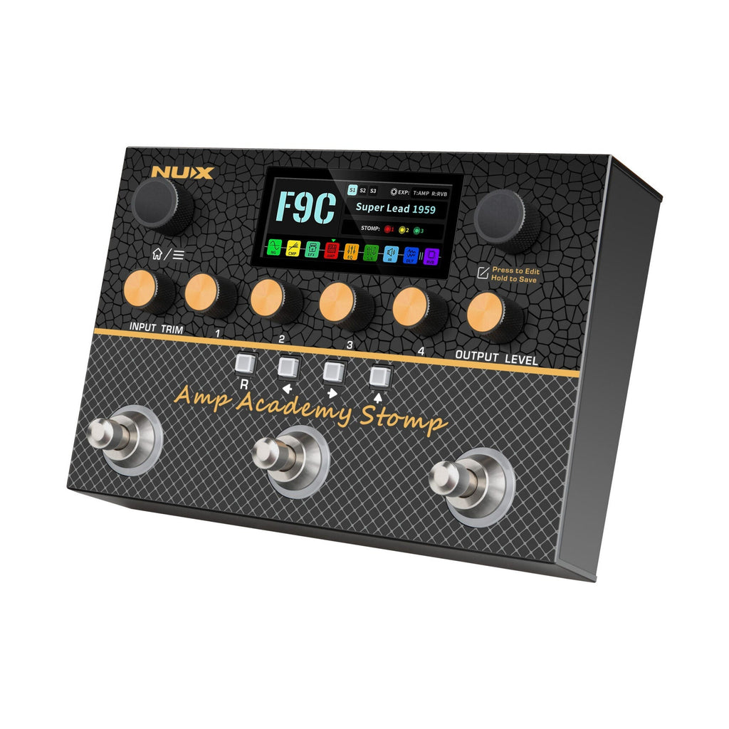Nux Amp Acadermy Stomp Compact Guitar Amplifier Modeler - View 6 | MusicMarket
