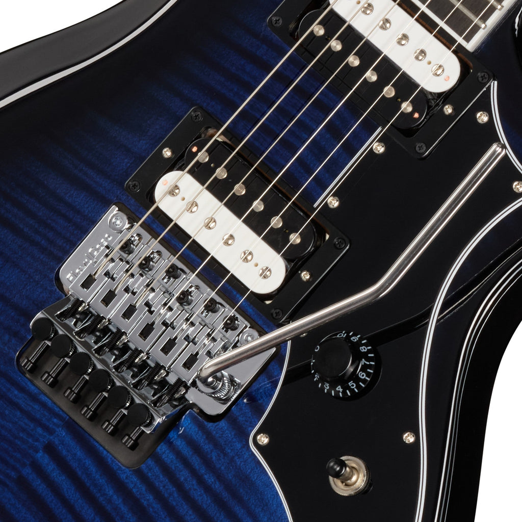 Gibson USA Victory Floyd Rose Electric Guitar - Deep Blue Ocean Burst - View 5 | MusicMarket