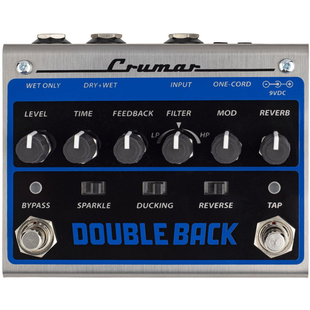Crumar DOUBLE BACK - Versatile Digital Delay Pedal - MusicMarket