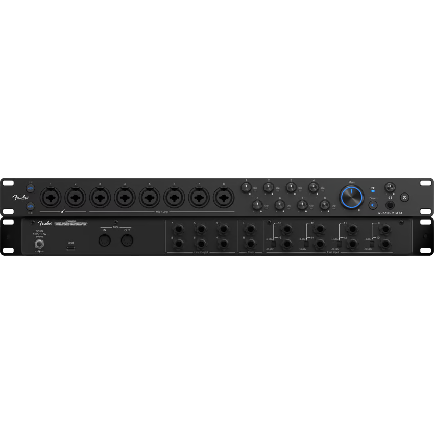 Fender Quantum LT 16 USB-C Audio Interface - MusicMarket