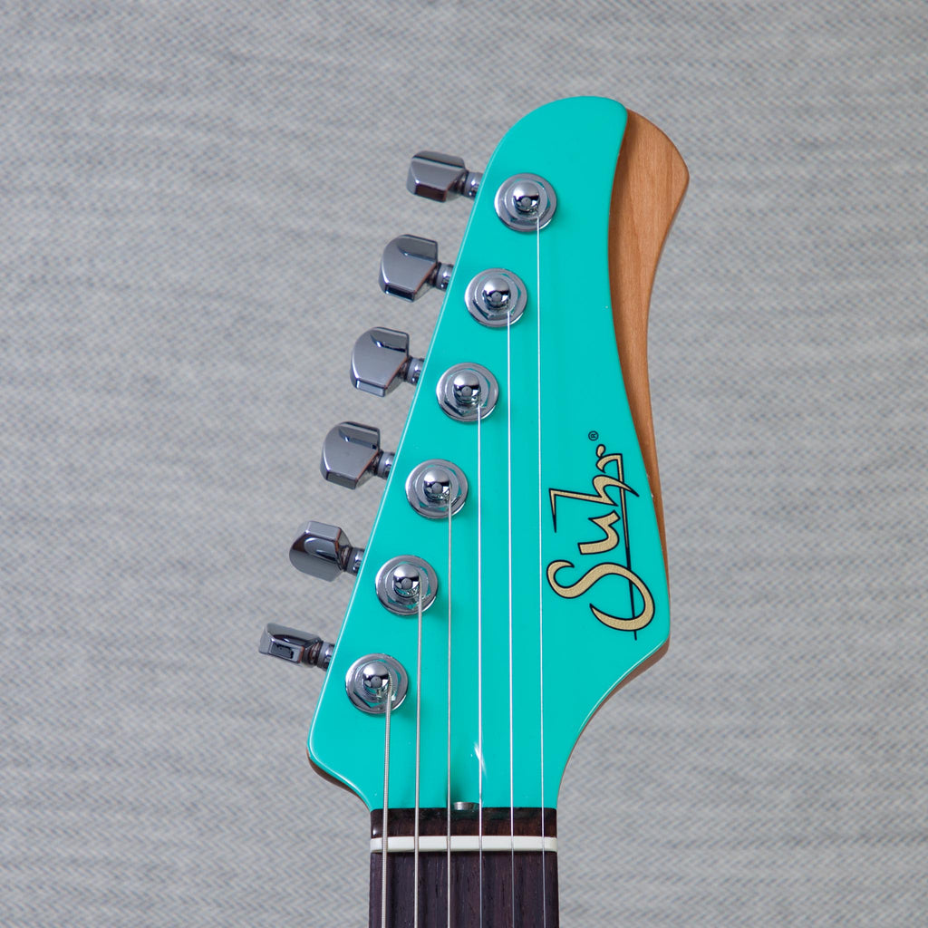 Suhr Limited Edition Classic JM Antique Funk Electric Guitar - Surf Green - #89445 - View 3 | MusicMarket