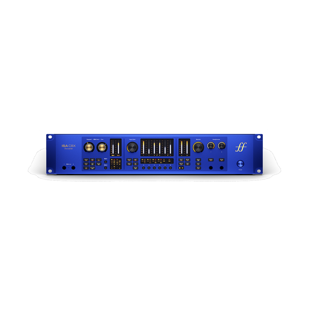 Focusrite ISA C8X 26-In 28-Out USB-C Audio Interface - MusicMarket