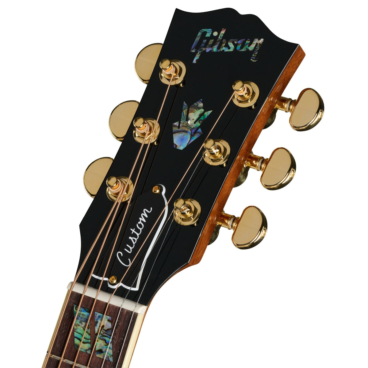 Gibson Custom Shop Hummingbird Elegant Koa Acoustic Electric Guitar - Honey Burst - View 11 | MusicMarket