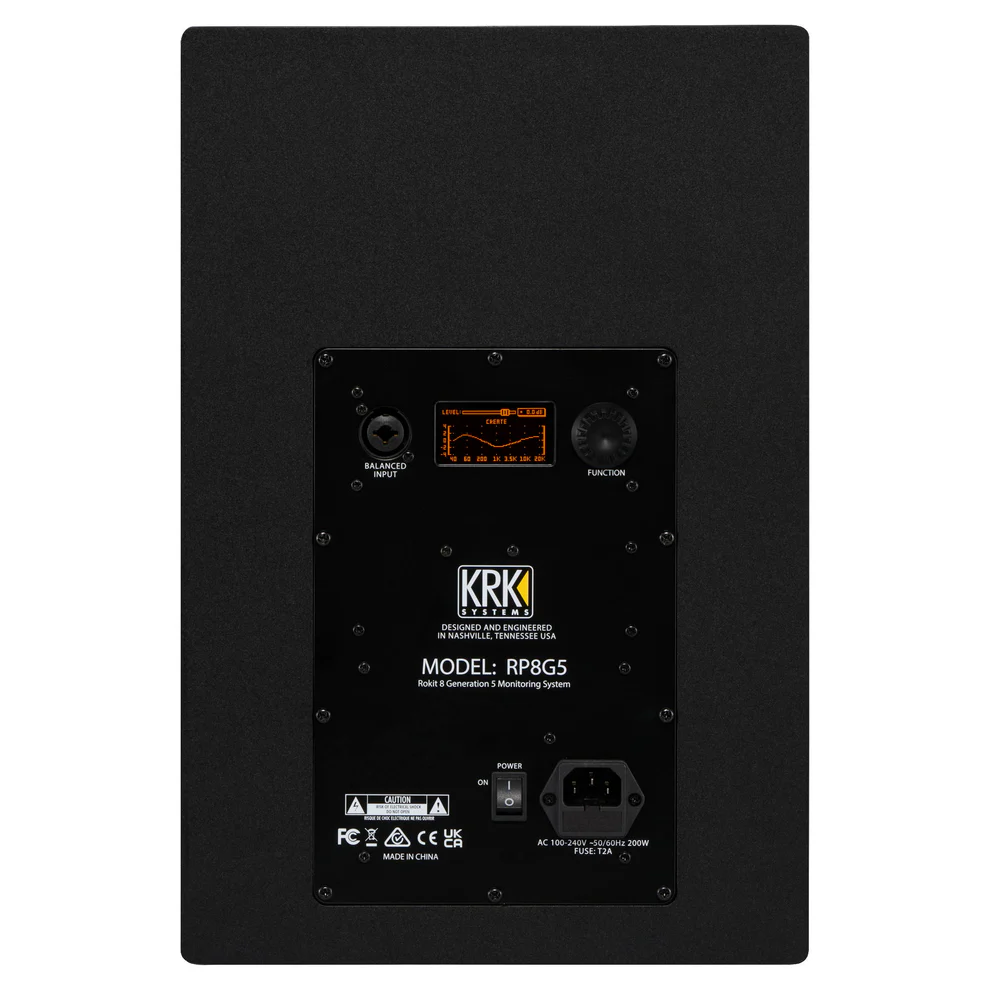 KRK ROKIT 8 G5 8-Inch 2-Way Active Studio Monitor - View 2 | MusicMarket