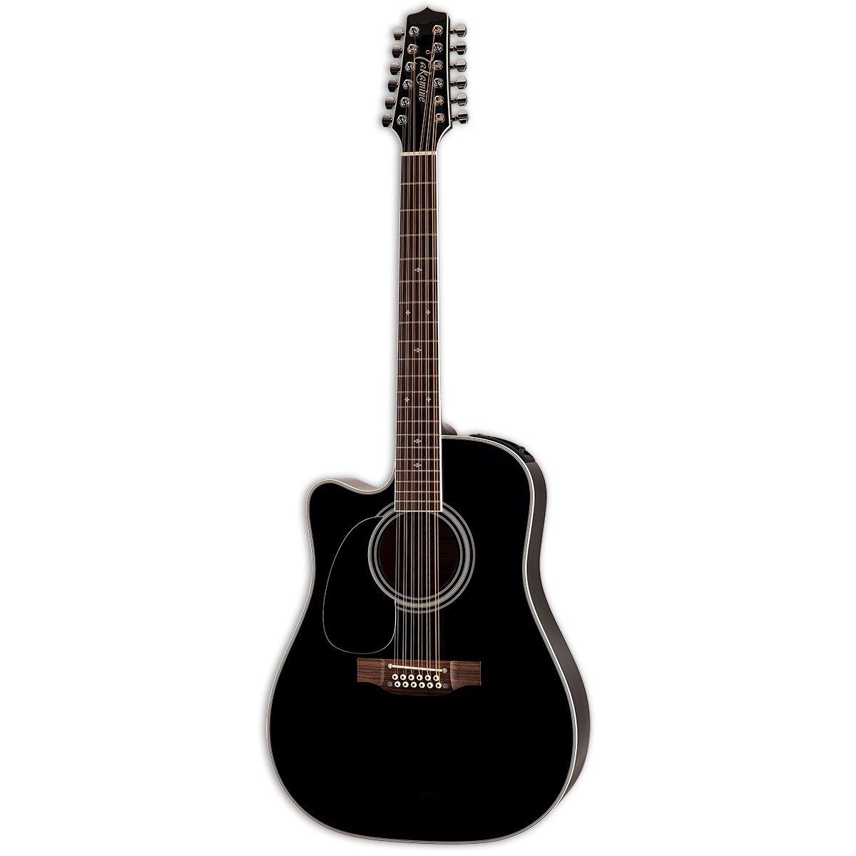 Takamine Legacy 12-String Acoustic Electric Guitar - Black - View 3 | MusicMarket