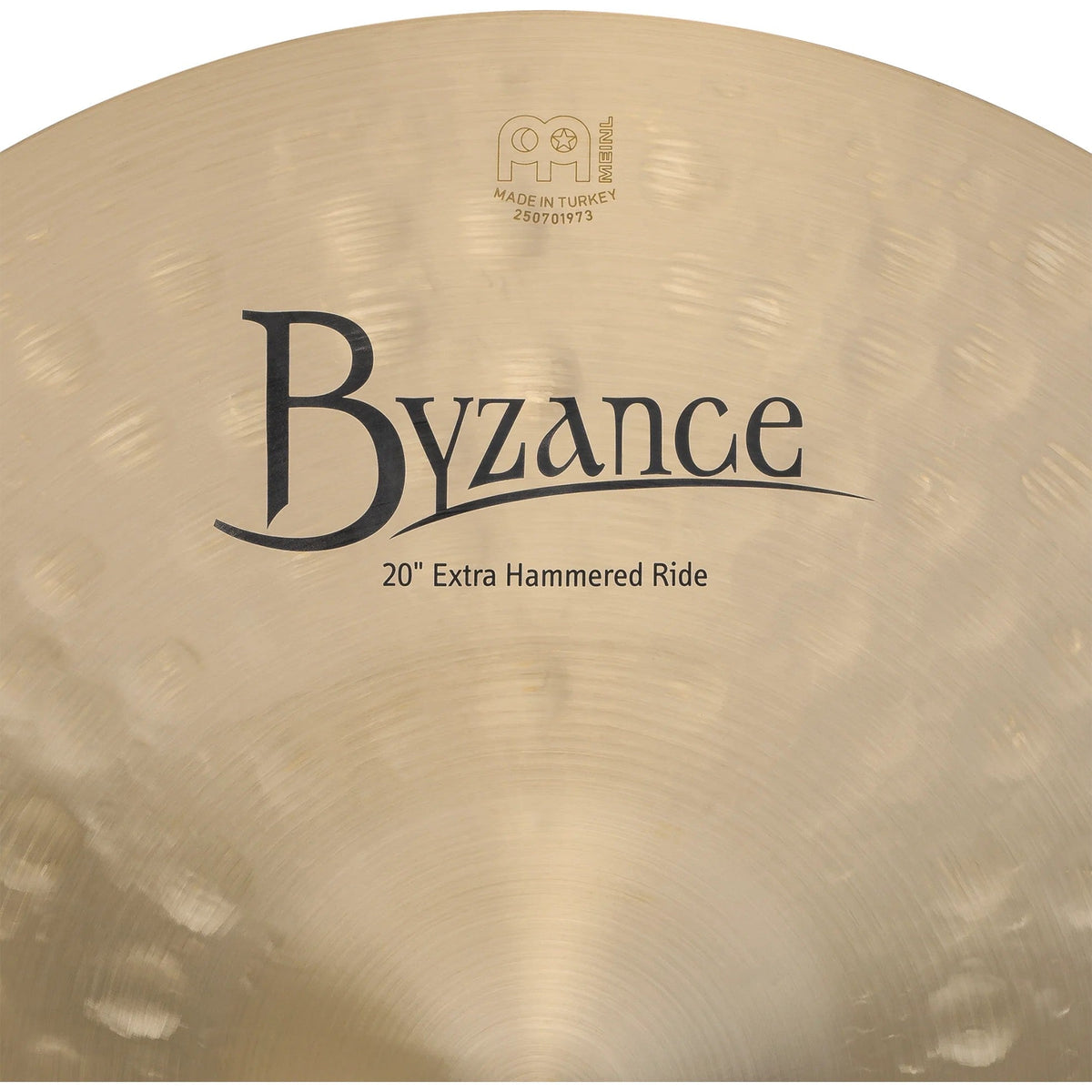 Meinl 20-Inch Byzance Traditional Extra-Hammered Ride Cymbal - View 5 | MusicMarket