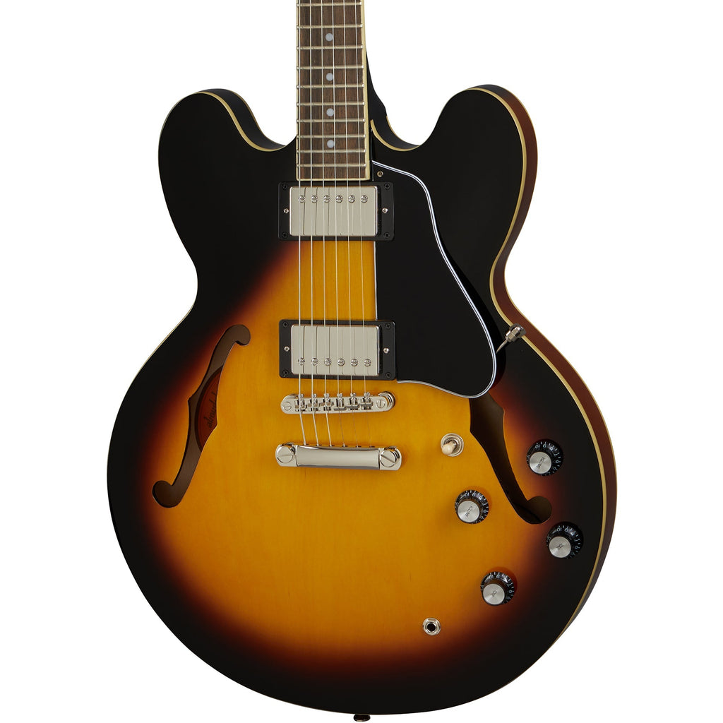 Epiphone ES-335 Semi Hollow Electric Guitar, Vintage Sunburst - MusicMarket