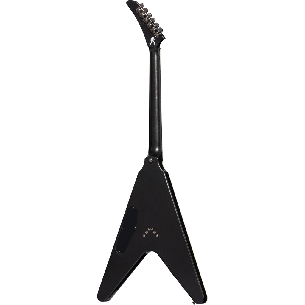 Epiphone Dave Mustaine Flying V Custom Electric Guitar - Black Metallic - View 2 | MusicMarket