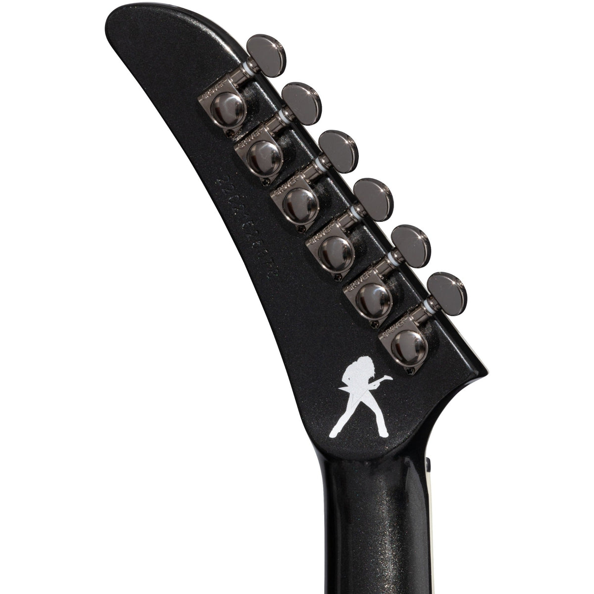 Epiphone Dave Mustaine Flying V Custom Electric Guitar - Black Metallic - View 5 | MusicMarket