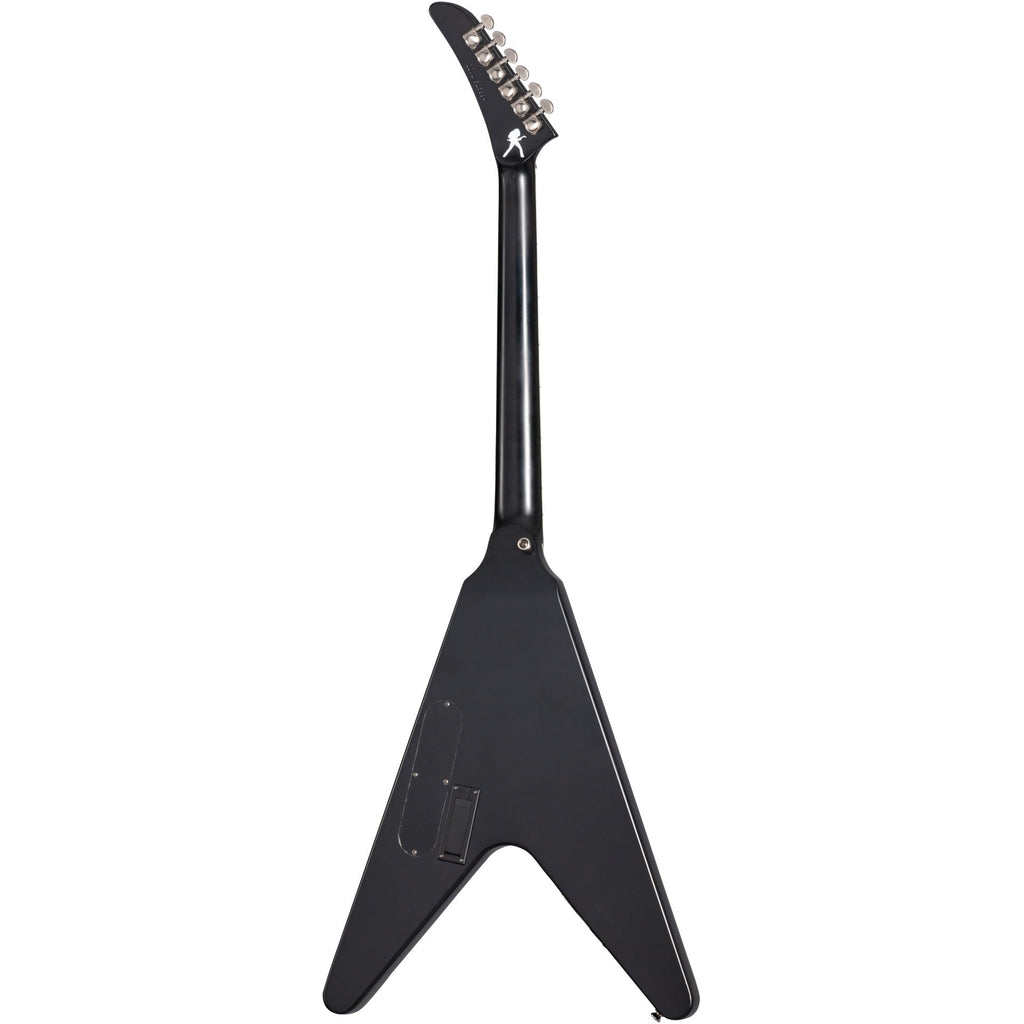 Epiphone Dave Mustaine Flying V Prophecy Electric Guitar - Aged Dark Red Burst - View 3 | MusicMarket