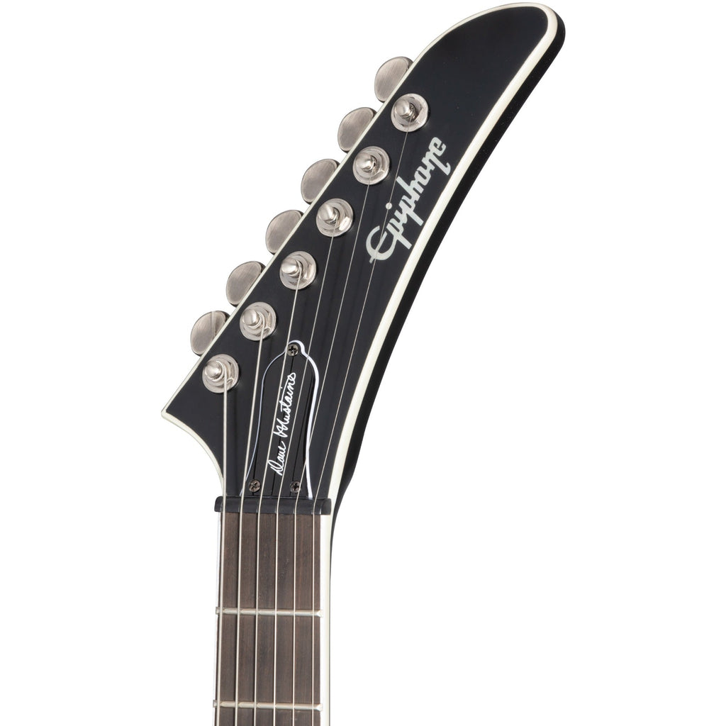 Epiphone Dave Mustaine Flying V Prophecy Electric Guitar - Aged Dark Red Burst - View 5 | MusicMarket