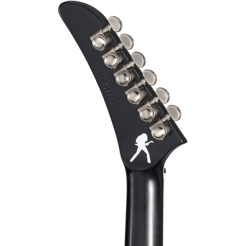 Epiphone Dave Mustaine Flying V Prophecy Electric Guitar - Aged Dark Red Burst - View 6 | MusicMarket