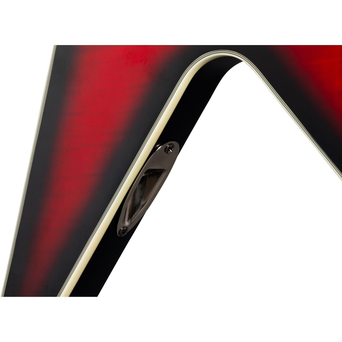 Epiphone Dave Mustaine Flying V Prophecy Electric Guitar - Aged Dark Red Burst - View 9 | MusicMarket