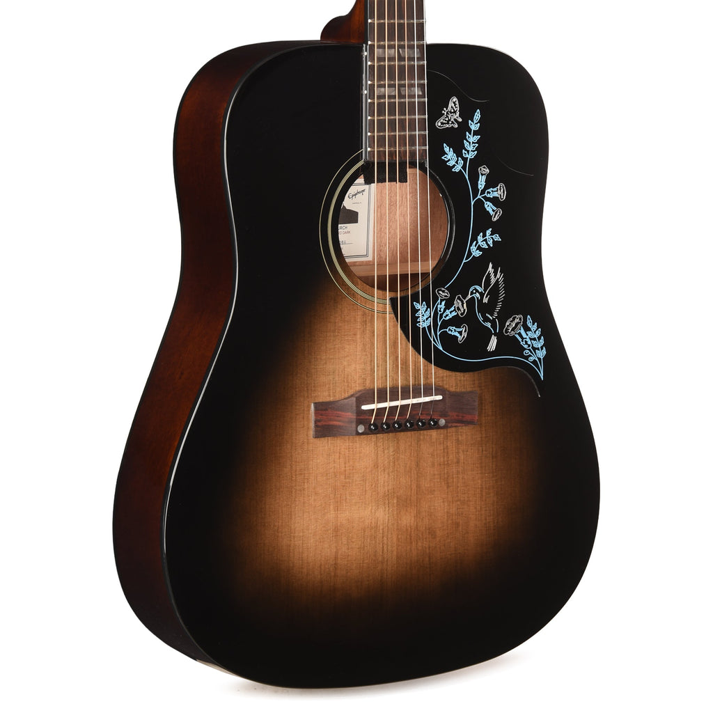 Epiphone Artist Eric Church Hummingbird Dark Studio Cobra Burst - MUSICTONER
