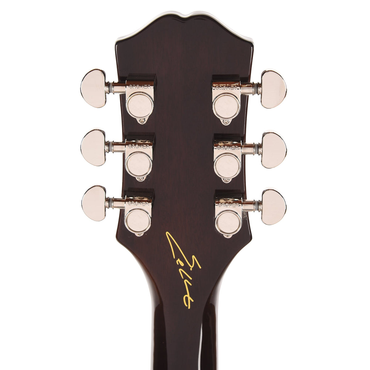 Epiphone Artist Eric Church Hummingbird Dark Studio Cobra Burst - Angle 7 | MUSICTONER