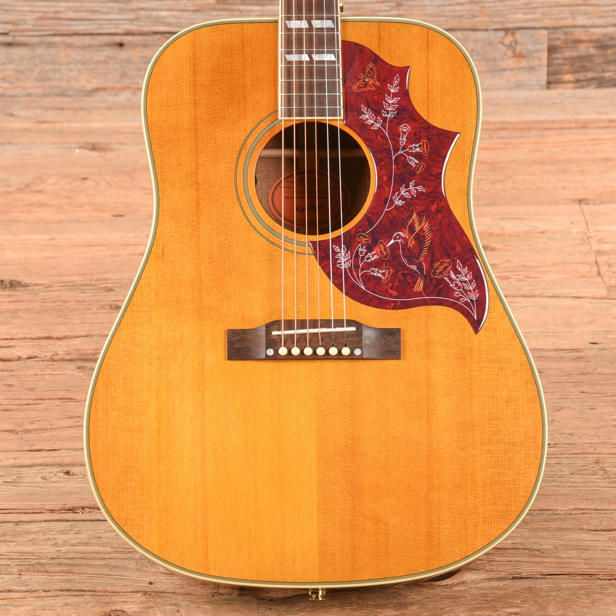 Epiphone Inspired by Gibson Original Hummingbird Antique Natural 2025 - MUSICTONER