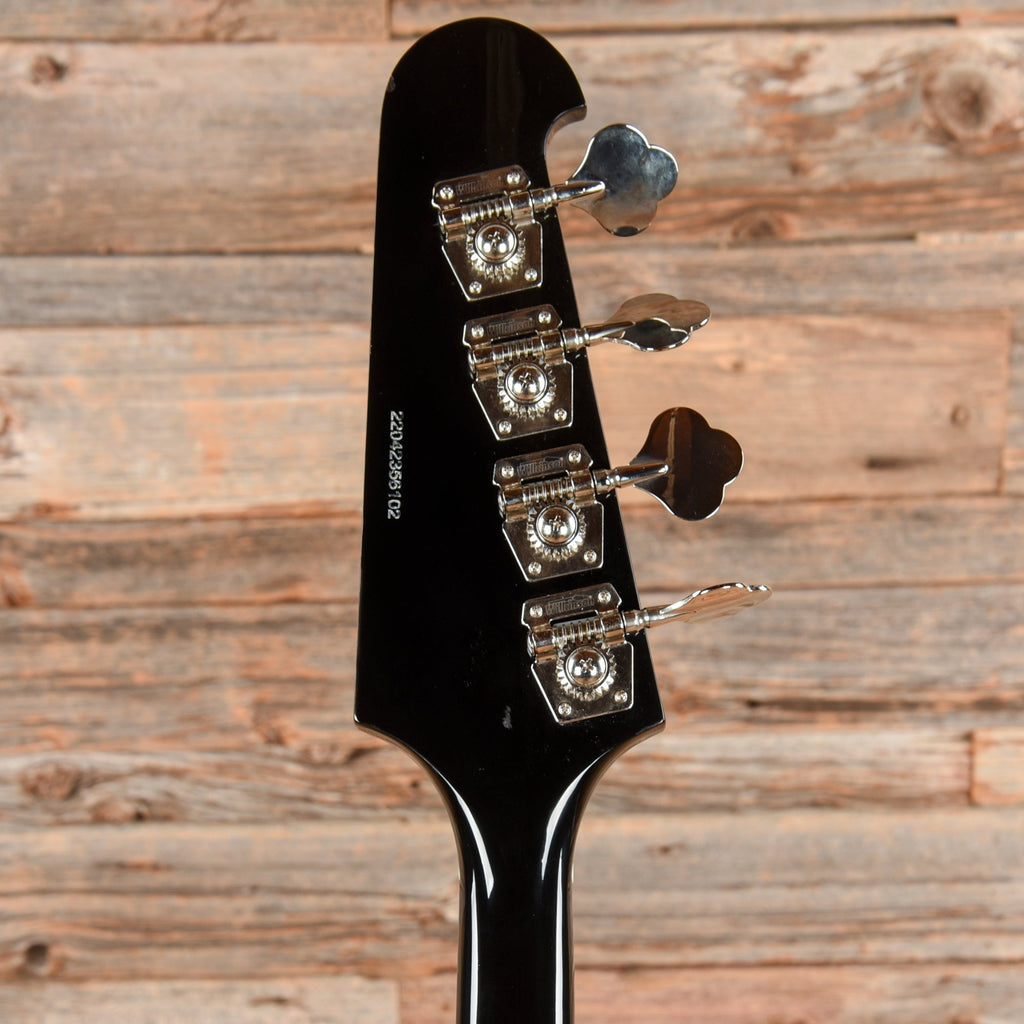 Epiphone Thunderbird Ebony - Angle 7 | MUSICTONER