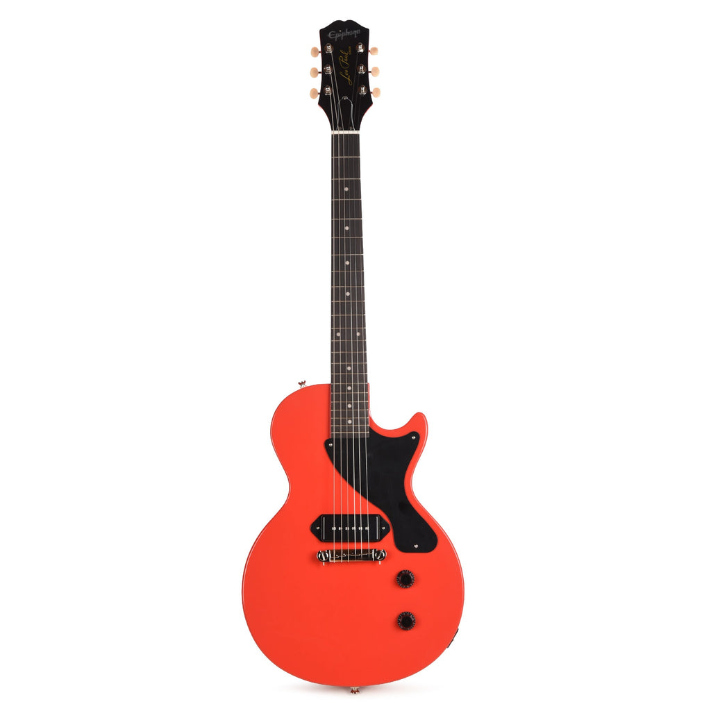 Epiphone Artist Billie Joe Armstrong Les Paul Junior Radiant Red - Angle 4 | MUSICTONER