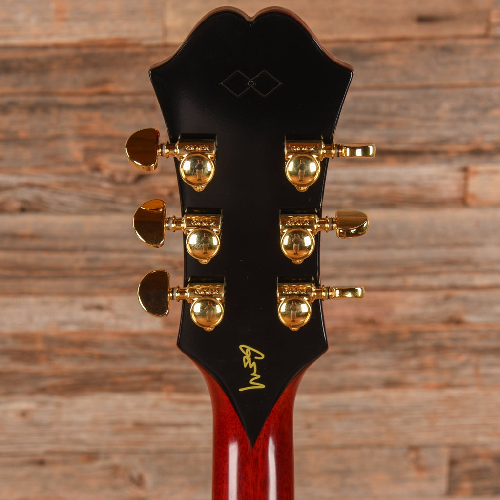 Epiphone Artist Masterbilt Gem Archer Sheraton Cherry 2025 - Angle 7 | MUSICTONER