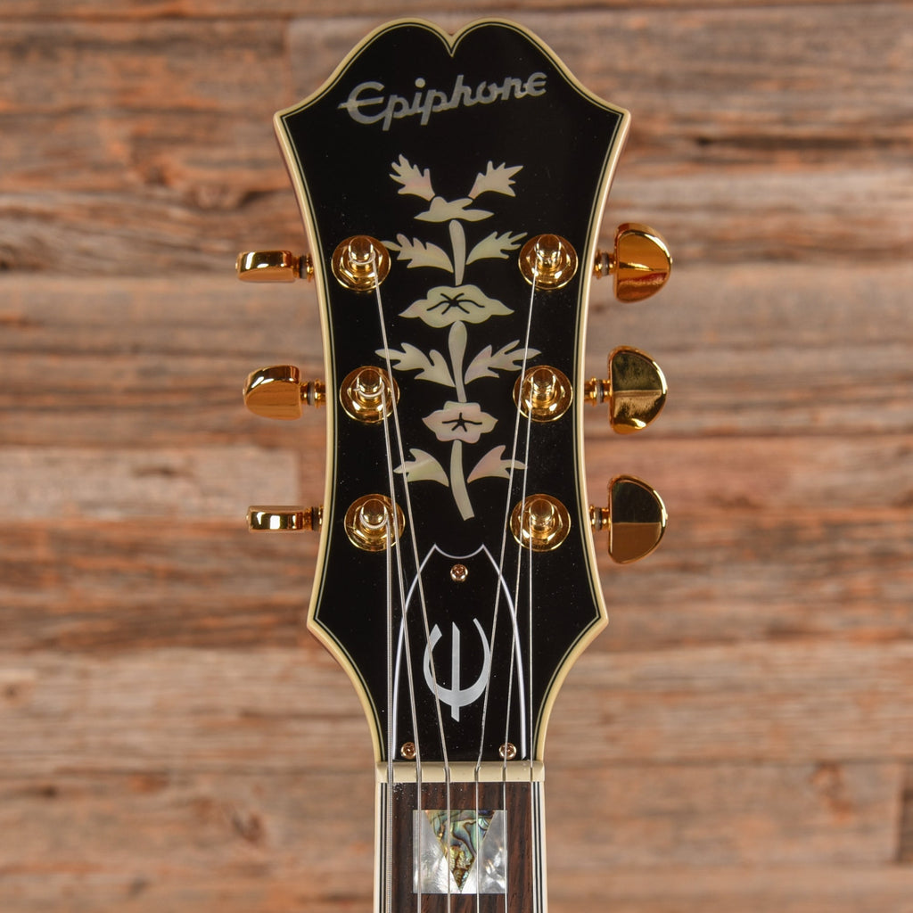 Epiphone Artist Masterbilt Gem Archer Sheraton Cherry 2025 - Angle 6 | MUSICTONER