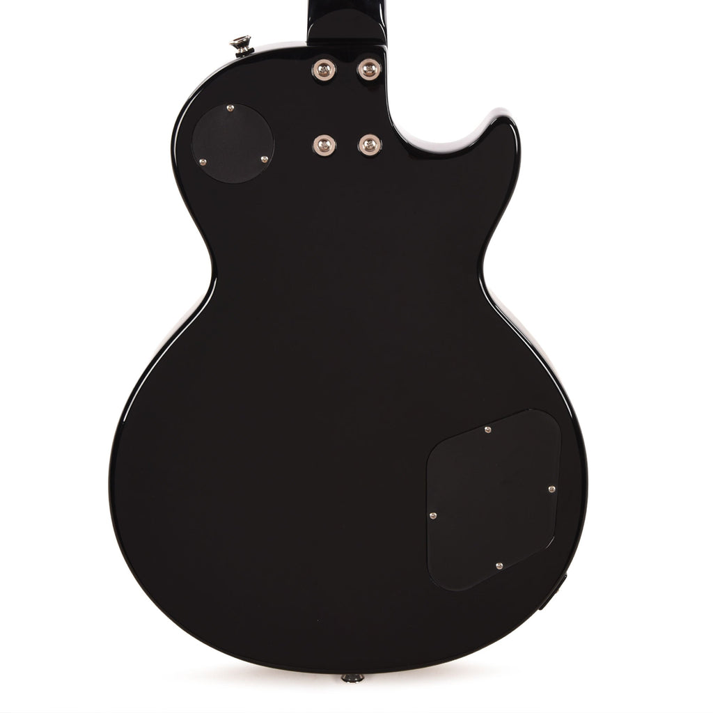 Epiphone Inspired by Gibson Modern Les Paul Tribute Plus LEFTY Ebony Burst - Angle 3 | MUSICTONER