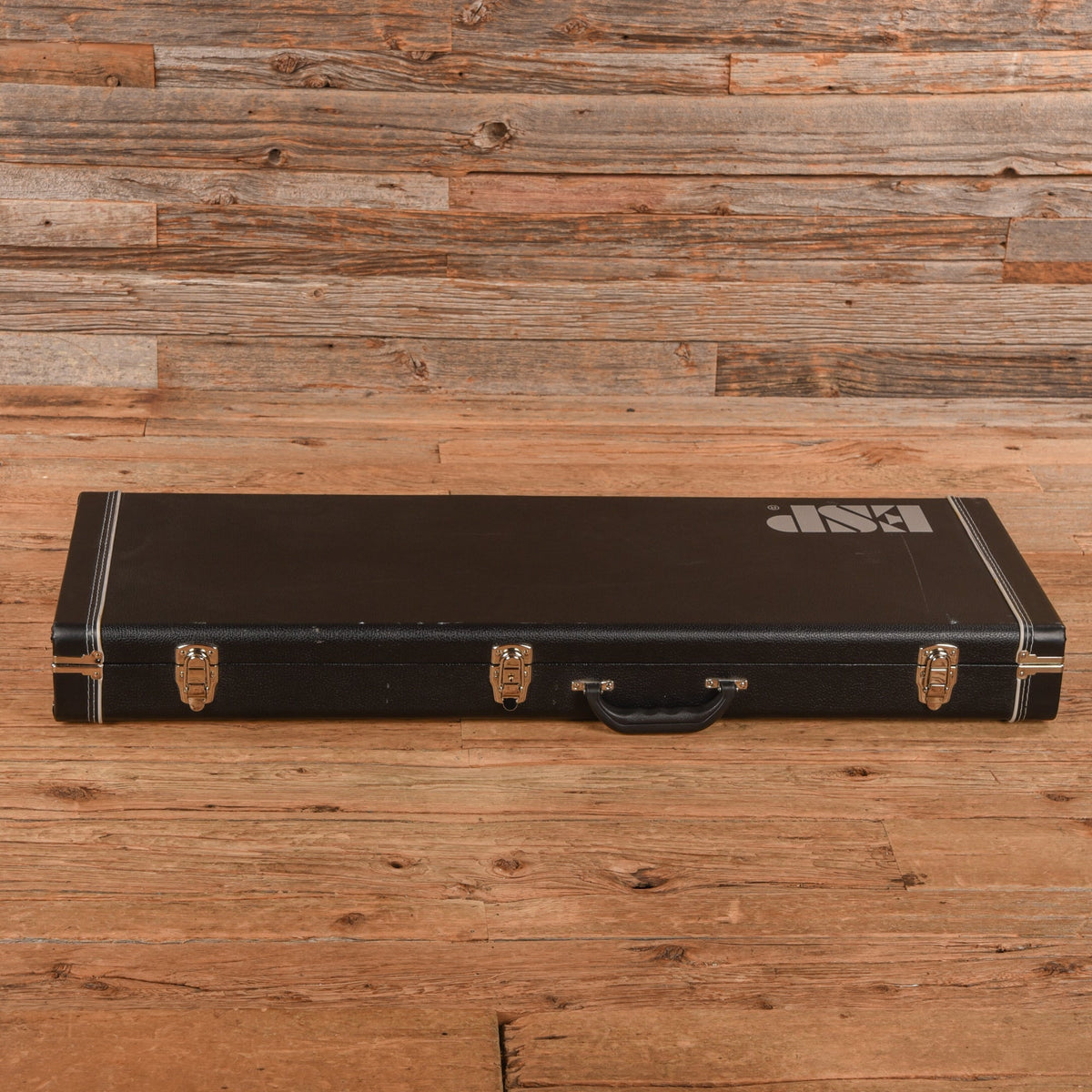 ESP Original Series Eclipse Gloss Black - Angle 8 | MUSICTONER