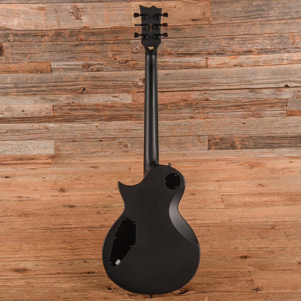 ESP Original Series Eclipse Gloss Black - Angle 5 | MUSICTONER
