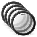Evans 16" EMAD Batter Clear (4 Pack Bundle)