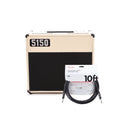 EVH 5150 Iconic Series 40W 1x12 Combo Ivory and (1) Cable Bundle